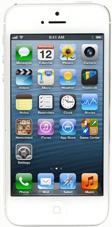 Смартфон Apple iPhone 5 32Gb White & Silver - Кстово